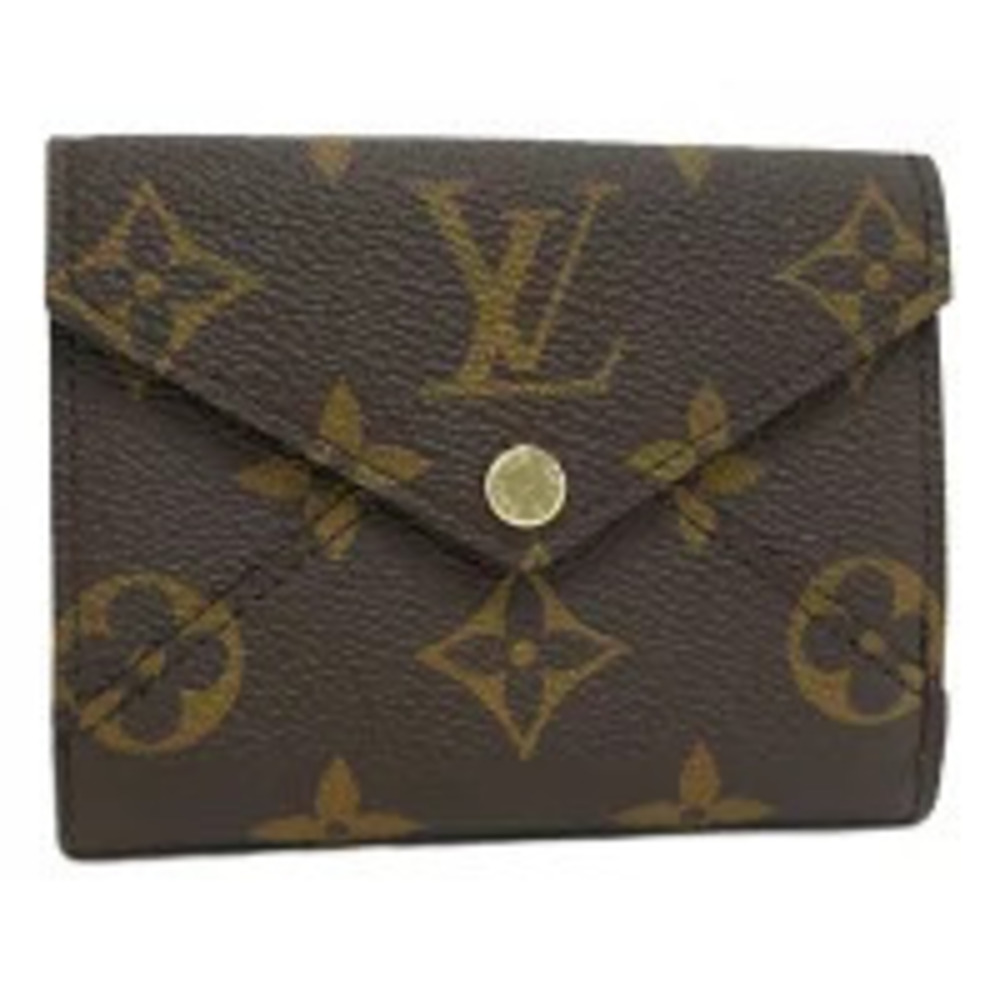 LOUIS VUITTON Tri fold Wallet Compact Portefeuille Celeste